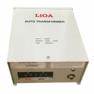 Biến Áp Tự Ngẫu LiOA 3000VA DN030 – Bộ Đổi Nguồn 3KVA