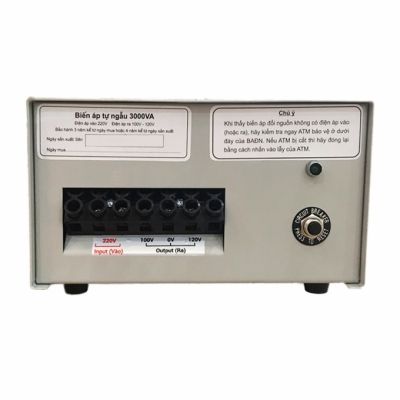 Biến Áp Tự Ngẫu LiOA 3000VA DN030 – Bộ Đổi Nguồn 3KVA