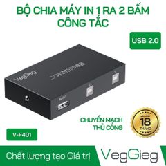Bộ chia máy in 1 ra 2 VEGGIEG V-F401