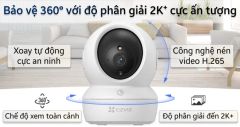 Camera WIFI EZVIZ CS-H6C Pro 3MP