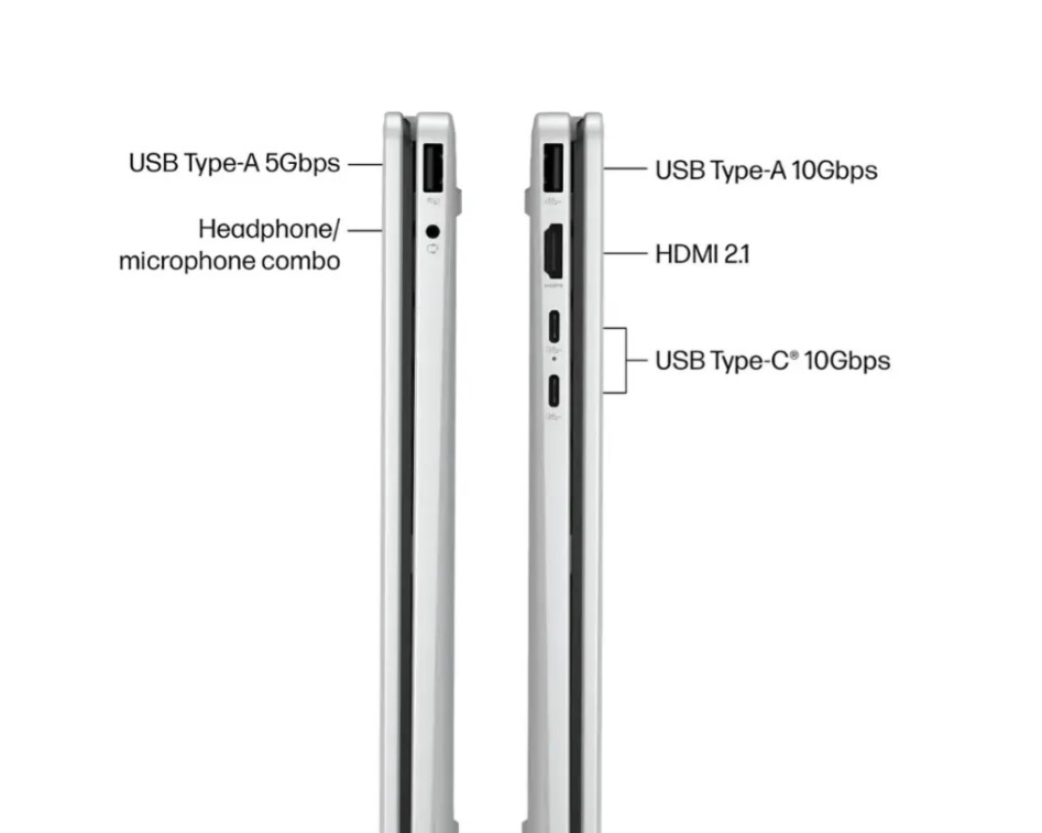 Laptop HP OmniBook 5 Flip 14-fp0013dx | Core 5 120U | Intel Graphics | RAM 8GB | SSD 512GB | 14 inch FHD+ Touch