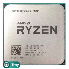 CPU AMD RYZEN 5 1600 (3.2GHz Up to 3.6GHz, AM4, 6 Cores 12 Threads)