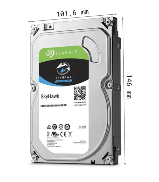HDD PC SEAGATE SKYHAWK 8TB (ST8000VX010)