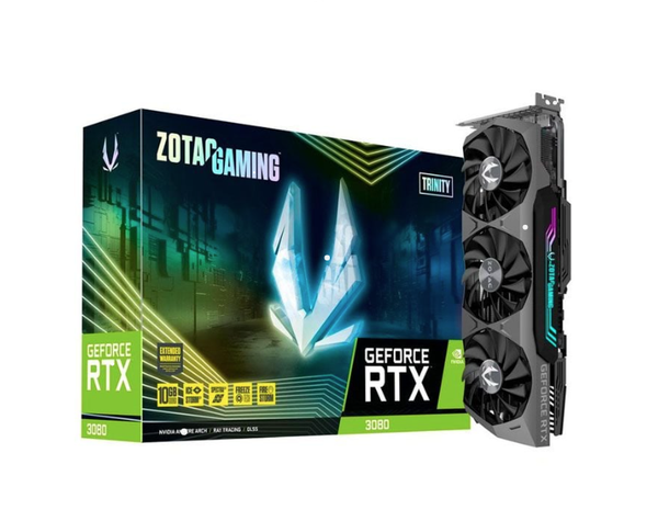 VGA ZOTAC RTX 3080 10GB GDDR6X Gaming Trinity OC