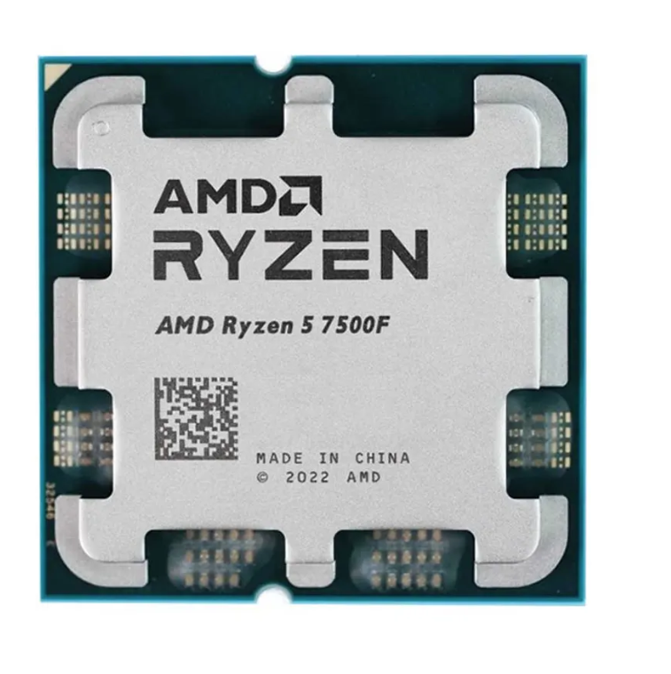 CPU AMD Ryzen 5 7500F | 3.7Ghz Up to 5.0Ghz, AM5, 6 Core, 12 Threads