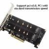 Card chuyển SSD Dual M.2 NVME sang PCIe X8