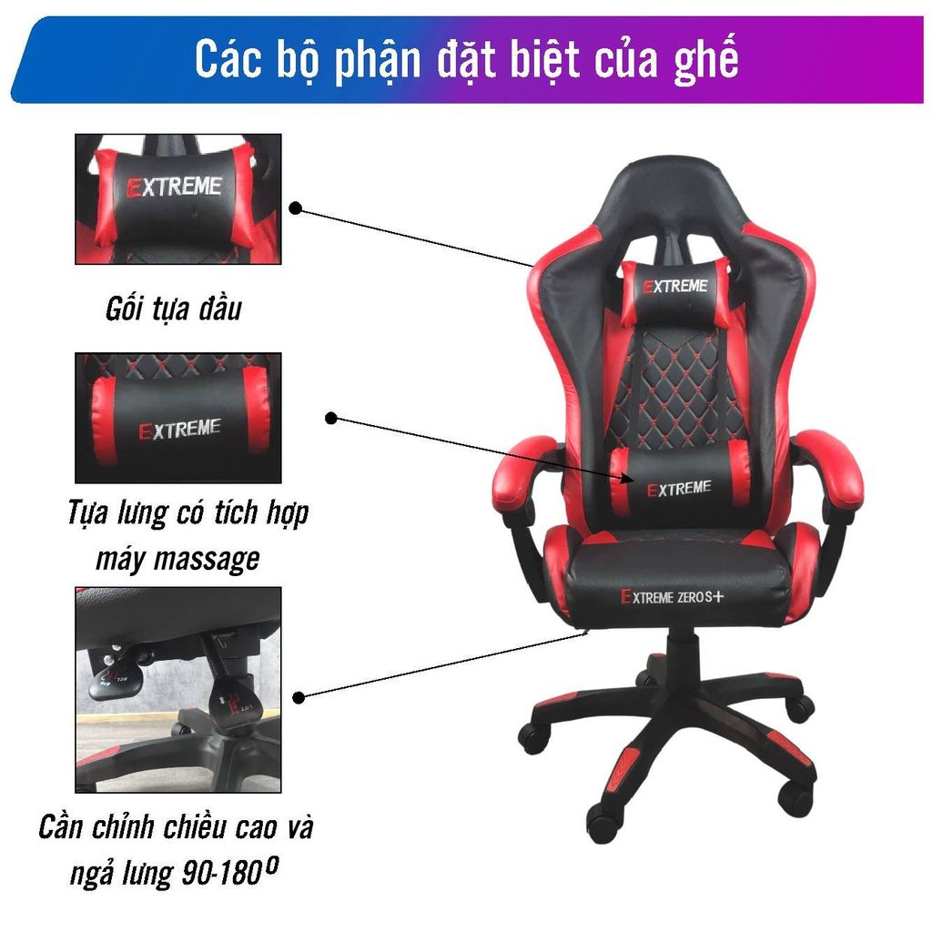 Ghế Gaming Extreme Zero S+