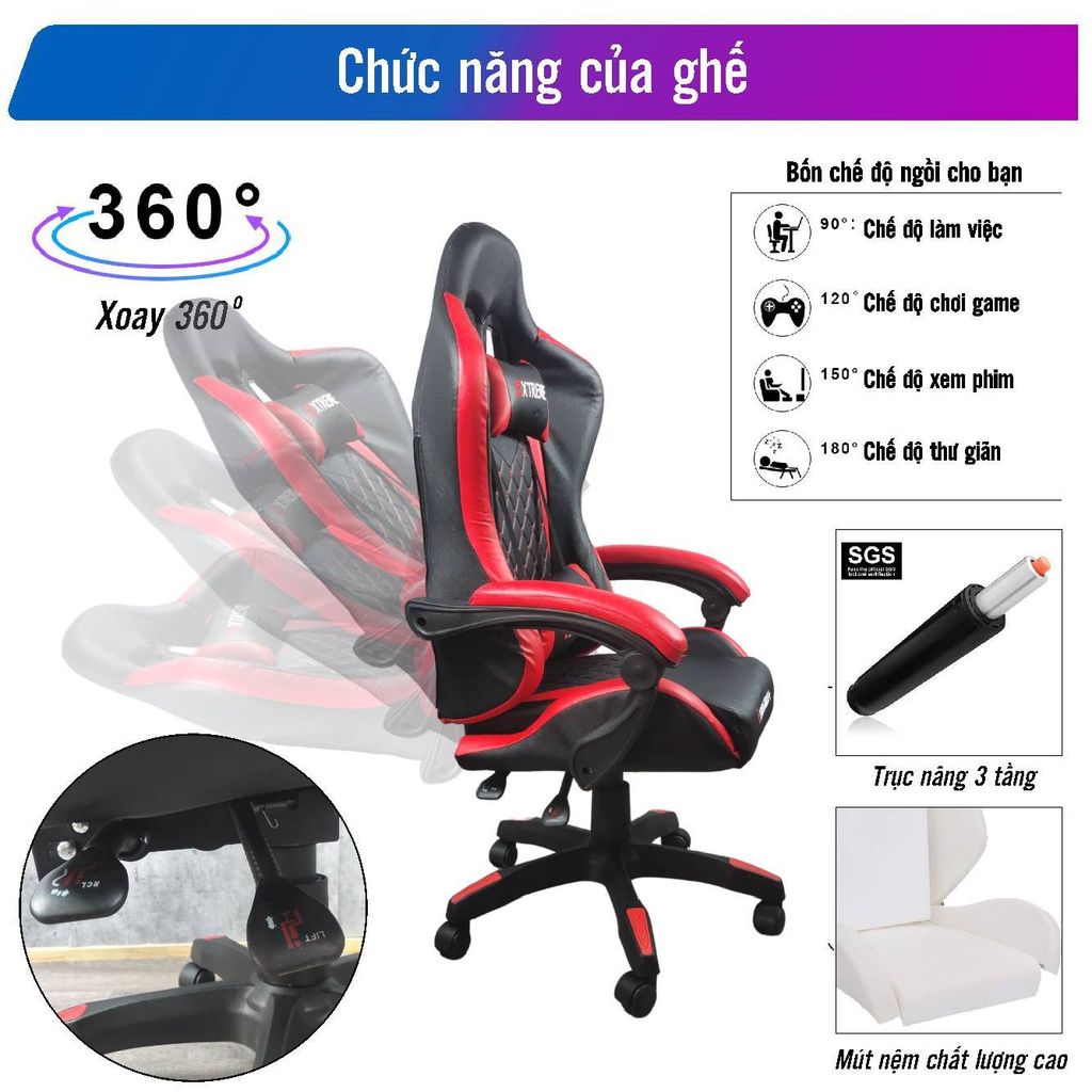 Ghế Gaming Extreme Zero S+