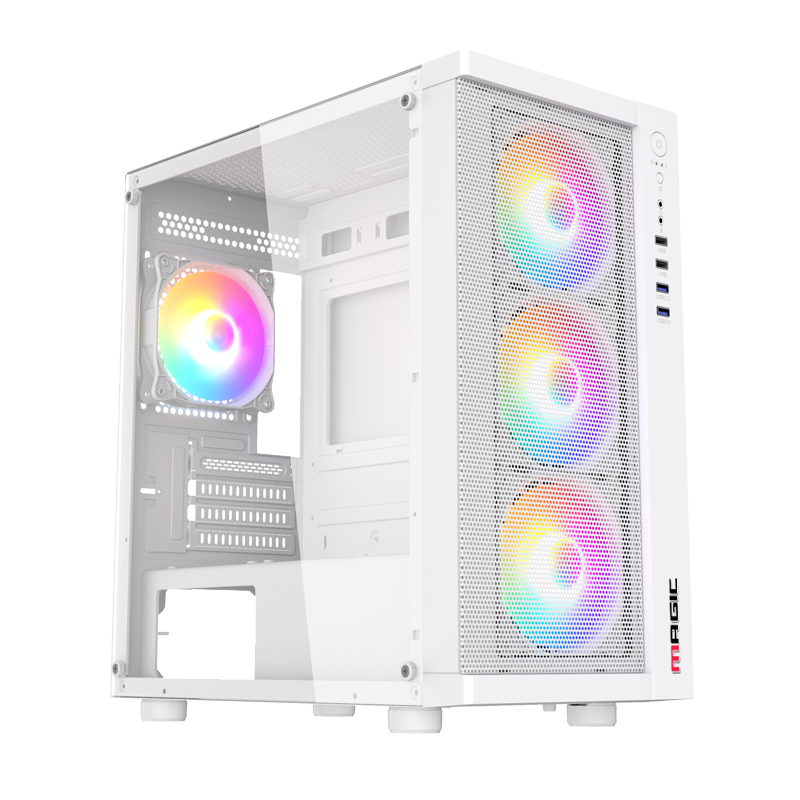 CASE MAGIC GM01 MESH 4 FAN (MATX)