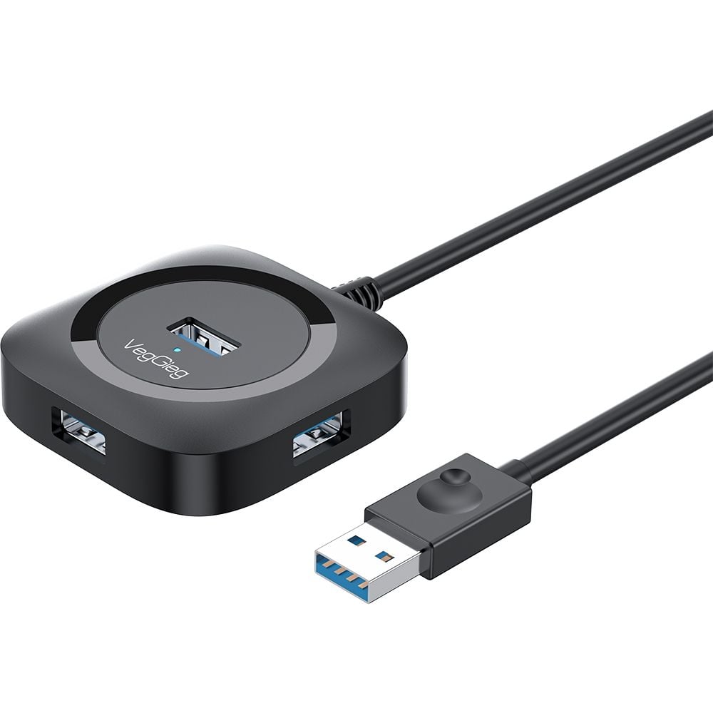 Bộ chia USB Veggieg 3.0 ra 4 cổng USB 1m V-U342