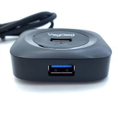 Bộ chia USB Veggieg 3.0 ra 4 cổng USB 1m V-U342