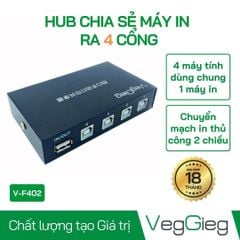 Bộ chia máy in 1 ra 4 VEGGIEG V-F402