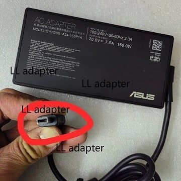 Adapter Asus Gaming V16 V3607VH K3607VJ K3607VU V3607VU Vivobook S16 S3607VA S3607QA 150W