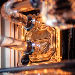 Bộ tản nhiệt nước Custom Lico-B Transparent