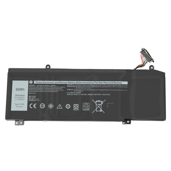 Pin Laptop DELL Alienware M15 R1 60WH 1F22N 4CELL