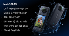 Camera Insta360 X4
