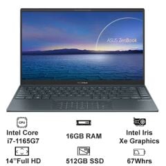Laptop ASUS Zenbook UX425E - KI439T | Core i7 1165G7 | RAM 16GB | SSD 512GB |14 inch FHD