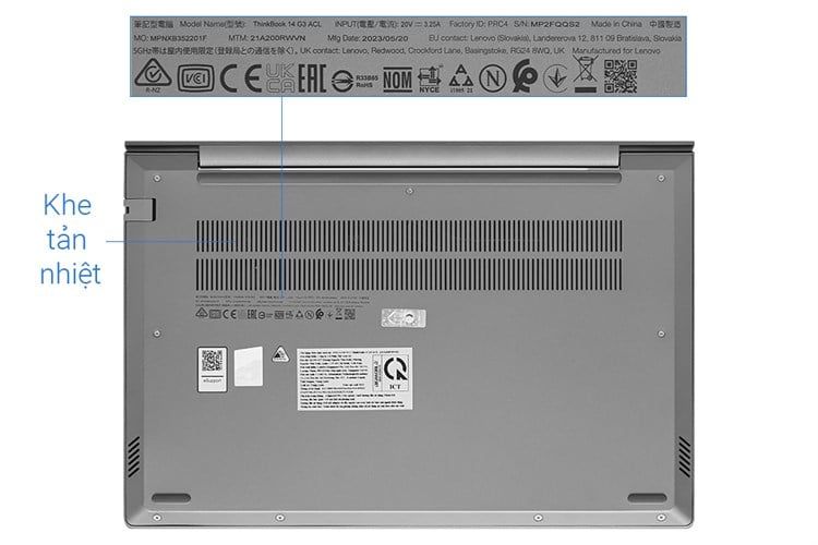 Laptop Lenovo ThinkBook 14 G3 ACL | Ryzen 3 5300U | Ram 8GB | SSD 512GB | 14 inch | FHD