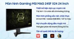 Màn hình MSI MAG 245F X24 | 24 inch | FHD | IPS | 240Hz | HDR