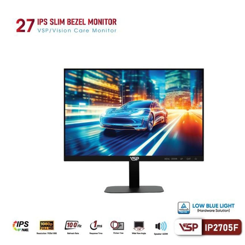 Màn hình Văn phòng VSP IP2705F | 27 inch | FHD | 100Hz | IPS