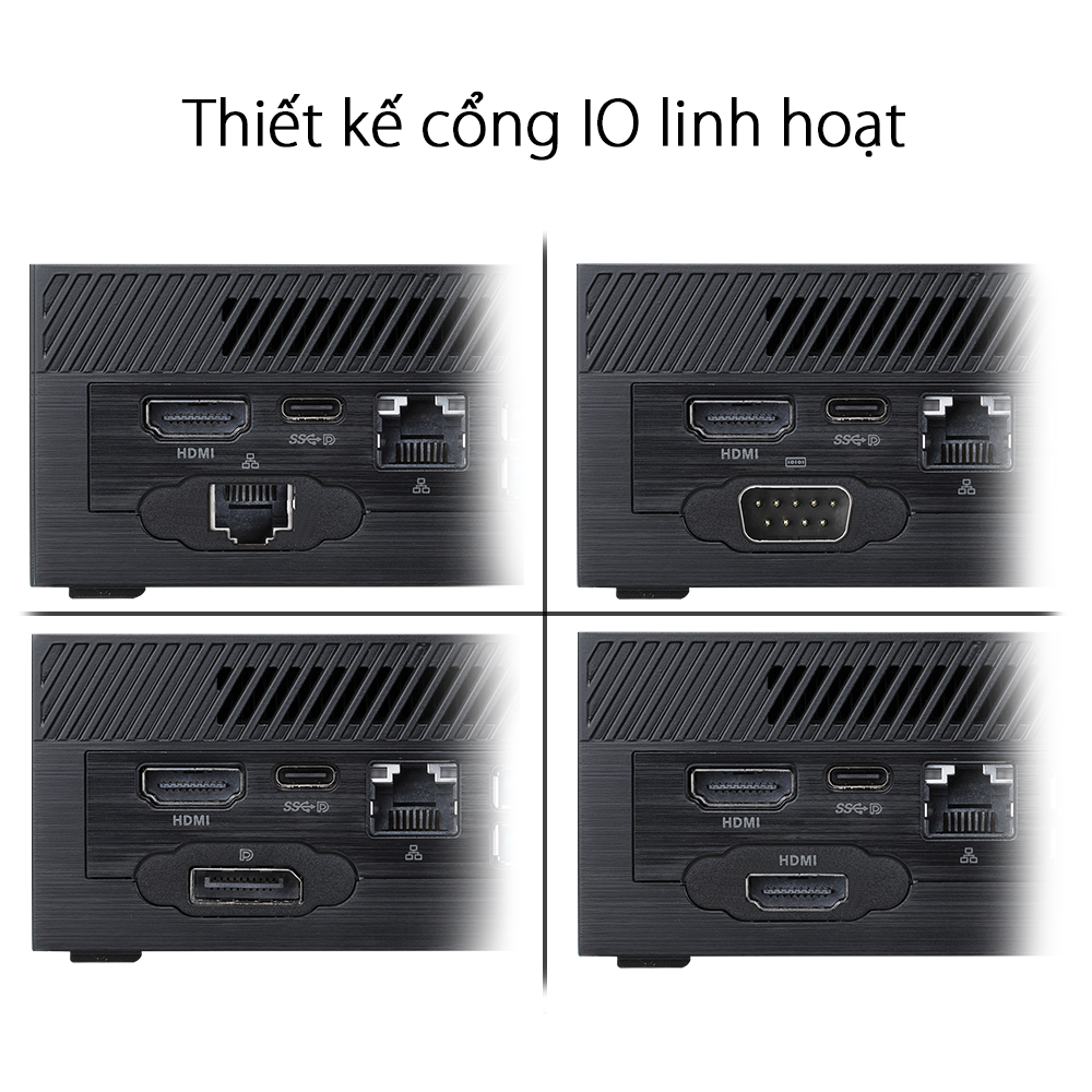 Máy tính Mini PC Asus NUC PN64-B-S7210MV | i7 13700H | Iris Xe | Wi-Fi 6+Bluetooth 5.0