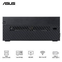 Máy tính Mini PC Asus NUC PN64-B-S7210MV | i7 13700H | Iris Xe | Wi-Fi 6+Bluetooth 5.0