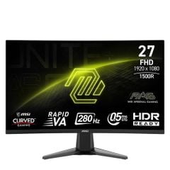 Màn hình gaming MSI MAG 276CXF | Cong | 27 inch | FHD | 280Hz | 0.5ms