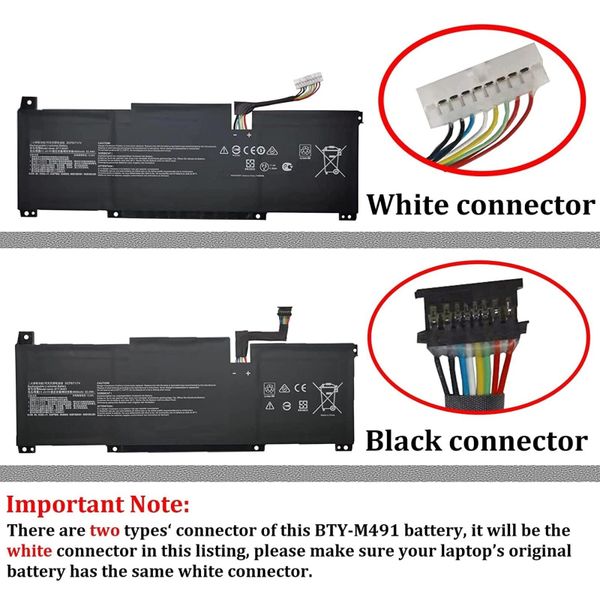 Pin Laptop MSI A10/A11 BTY-M491 3CELL