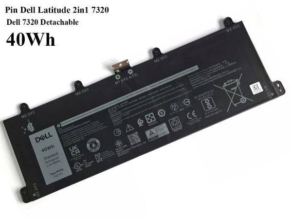 Pin Dell Latitude 7320 (2 in 1) 40Wh 9F4FN 2 CELL