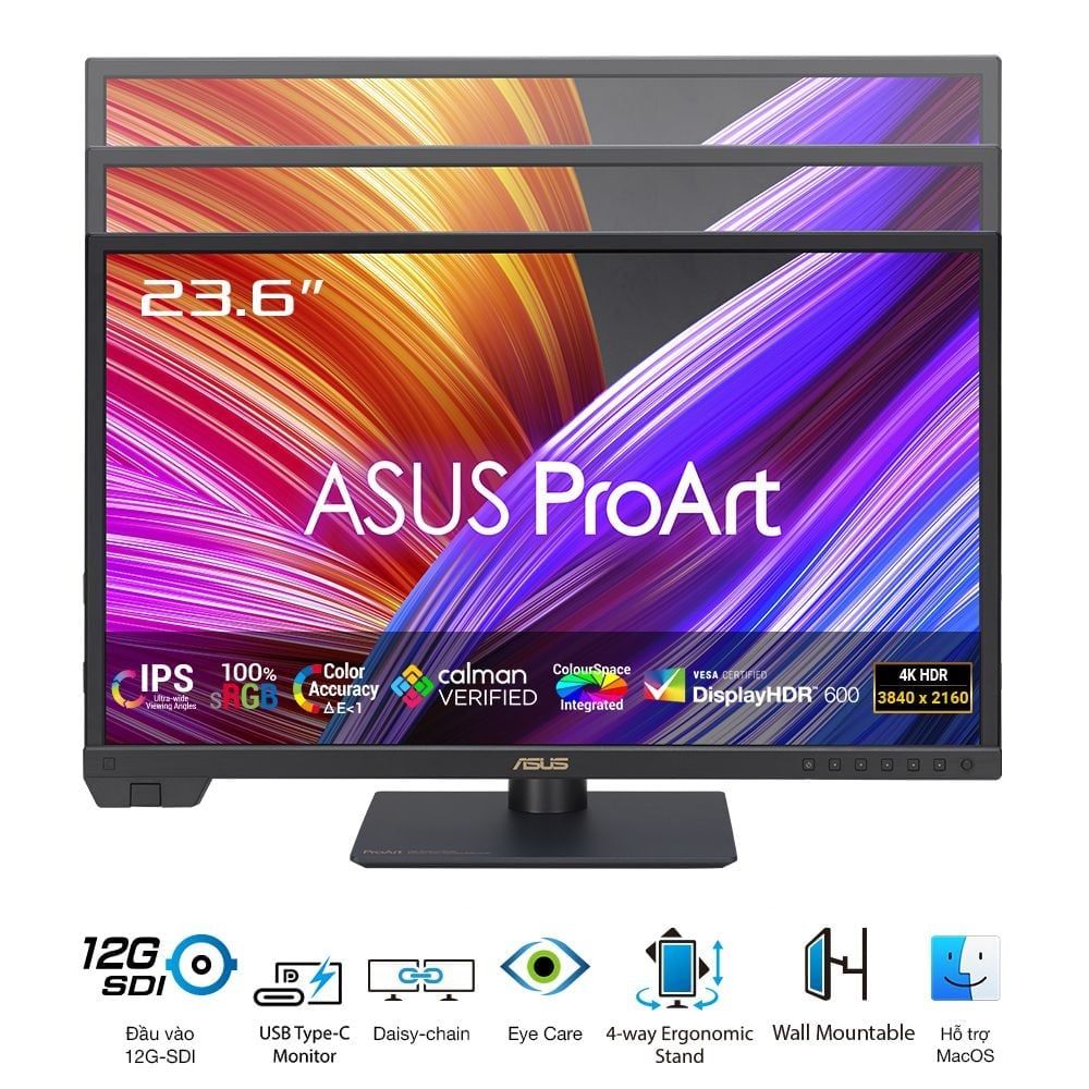 Màn hình đồ họa ASUS Pro Art PA24US | 24 inch | 4K | IPS | 60Hz | 5ms