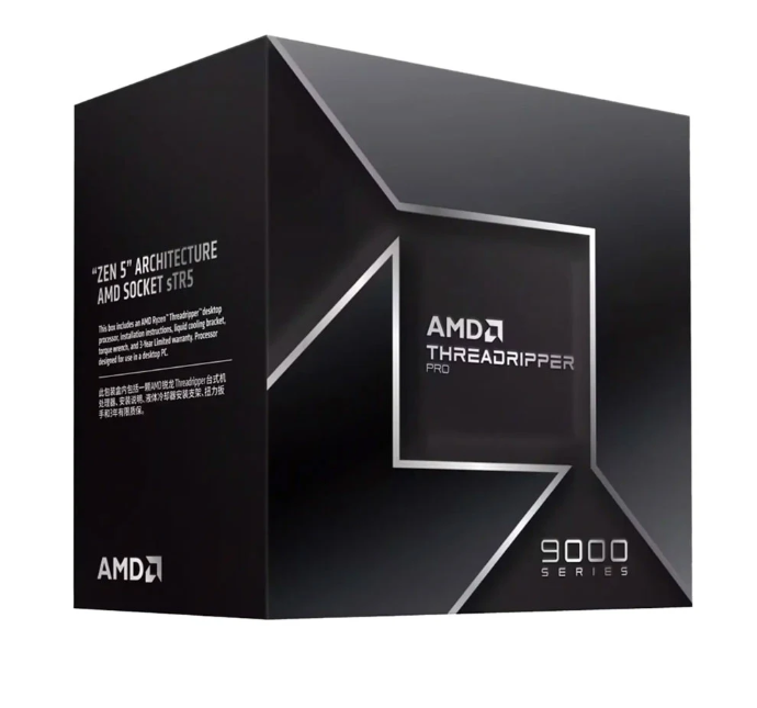CPU AMD Ryzen Threadripper PRO 9975WX (32C-64T | Upto 5.4GHz | 160MB | 350W | No iGPU | No Cooler | Socket sTR5