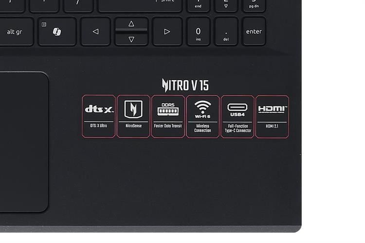 Laptop Gaming ACER Nitro V 15 ANV15-41-R1JY | R5 6600H | RTX 3050 6GB | RAM 16GB | SSD 512GB | 15.6 inch FHD 165Hz