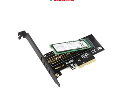 Card gắn SSD M2 NVMe PCIe 2280 to PCI-E 4X