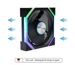 Quạt Tản Nhiệt Jungle Leopard Galaxy RS - Led ARGB
