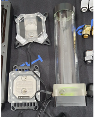 Bộ tản custom cho CPU - 360 trắng | bạc