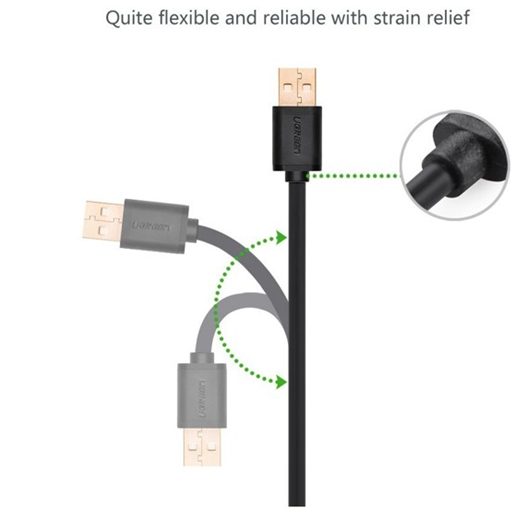 Cáp USB 2.0 to USB Mini 1,5m mạ vàng Ugreen 10385