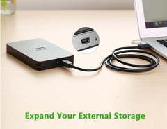 Cáp USB 2.0 to USB Mini 1,5m mạ vàng Ugreen 10385