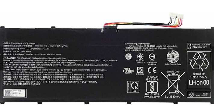 Pin laptop Acer A315-42 A315-54 A515-43 A515-52K A515-54 AP18C8K