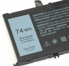 Pin laptop Dell 7559 7566 7567 7557 357F9