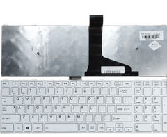 Bàn phím Laptop Toshiba L50A trắng