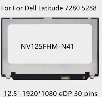 Màn hình laptop Dell Latitude E7280 E7290 E5280 12.5 inch led slim 30P HD