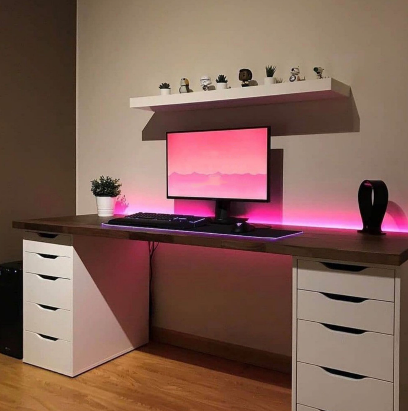 Bàn Ikea 2 Tủ 180x60