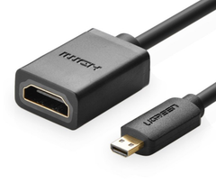 Cáp chuyển Micro HDMI - HDMI âm dài 20cm Ugreen 20134