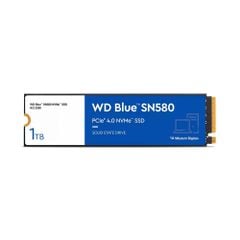 Ổ cứng gắn trong SSD WD Blue SN580 NVMe 1TB PCIe Gen 4.0 WDS100T3B0E