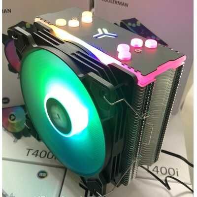 Tản nhiệt CPU CoolerMan T400i led RGB Black