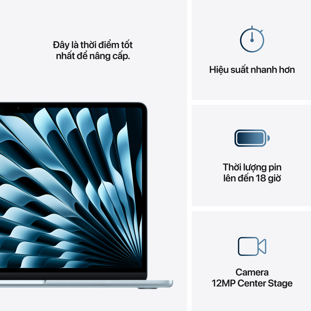 Laptop MacBook Air M4 13 inch 2025 10CPU 8GPU 16GB 256GB