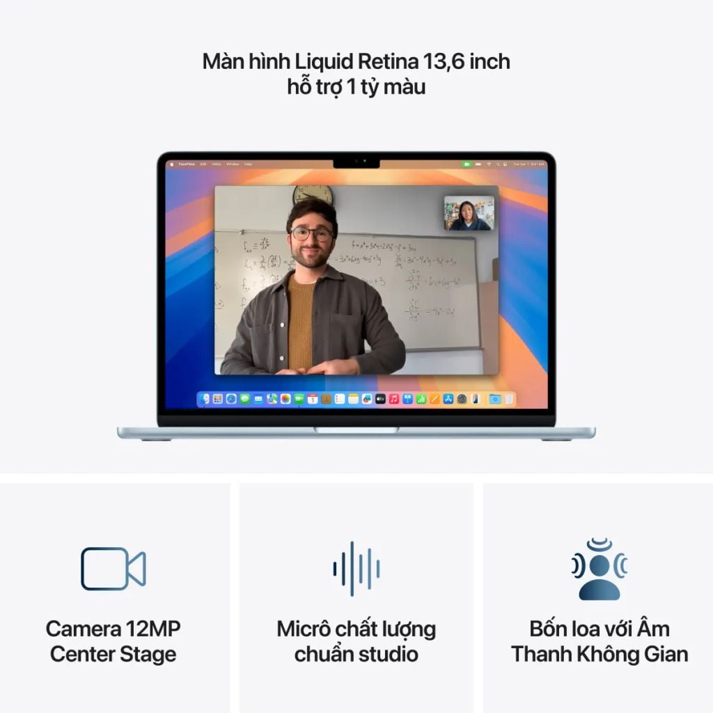 Laptop MacBook Air M4 13 inch 2025 10CPU 8GPU 16GB 256GB