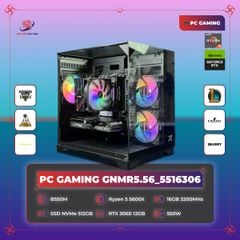PC GAMING GNMR5.56_5516306 | Ryzen 5 5600X | RTX 3060 12GB | B550M | RAM 16GB | SSD 512GB | PSU 550W | OCEAN M NANO