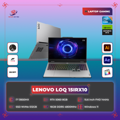Laptop Lenovo LOQ 15IRX10 | Core i7 13650HX | RAM 16GB | SSD 512GB | RTX 5060 8GB | 15.6 inch | FHD | 144Hz