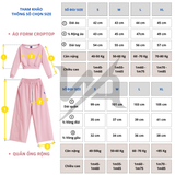  Bộ nỉ nữ thêu  Loud in Silence - WBNT22 